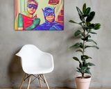 Only Fools & Horses lifestyle mockup — Comic Strip Canvas