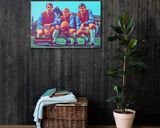 West Ham Legends lifestyle mockup — Comic Strip Canvas