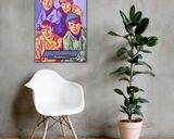 The Monkees lifestyle mockup — Comic Strip Canvas