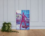 Deadpool lifestyle mockup — Comic Strip Canvas