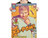Ed Sheeran lifestyle mockup — Comic Strip Canvas