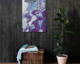 Public Enemy lifestyle mockup — Comic Strip Canvas