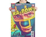 Kick-Ass lifestyle mockup — Comic Strip Canvas