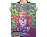 The Mad Hatter lifestyle mockup — Comic Strip Canvas