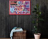 The Warriors lifestyle mockup — Comic Strip Canvas