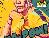 Bruce Lee — Comic Strip Canvas