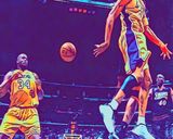 Kobe Bryant — Comic Strip Canvas