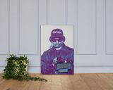 Eazy E lifestyle mockup — Comic Strip Canvas