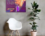 Oasis lifestyle mockup — Comic Strip Canvas