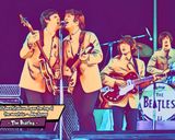 The Beatles — Comic Strip Canvas