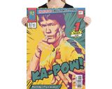 Bruce Lee lifestyle mockup — Comic Strip Canvas