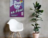 James Dean lifestyle mockup — Comic Strip Canvas