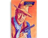 John Wayne lifestyle mockup — Comic Strip Canvas