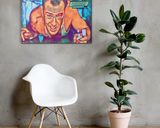 Die Hard lifestyle mockup — Comic Strip Canvas