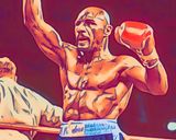 Marvin Hagler — Comic Strip Canvas