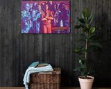 Michael Jackson lifestyle mockup — Comic Strip Canvas