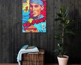 Rafael Nadal lifestyle mockup — Comic Strip Canvas