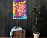 Pele lifestyle mockup — Comic Strip Canvas