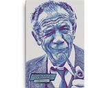 Sid James lifestyle mockup — Comic Strip Canvas
