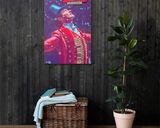 The Greatest Showman lifestyle mockup — Comic Strip Canvas