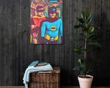 Batman&Robin lifestyle mockup — Comic Strip Canvas