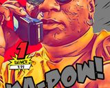 Marcellus Wallace — Comic Strip Canvas