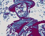 Man With No Name — Comic Strip Canvas