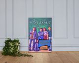 The Breakfast Club lifestyle mockup — Comic Strip Canvas