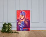 Axl Rose lifestyle mockup — Comic Strip Canvas