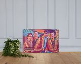 The Wanderers lifestyle mockup — Comic Strip Canvas