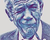 Sid James — Comic Strip Canvas