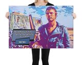 Mad Max lifestyle mockup — Comic Strip Canvas