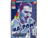 Freddie Mercury lifestyle mockup — Comic Strip Canvas