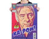 Paul Weller lifestyle mockup — Comic Strip Canvas
