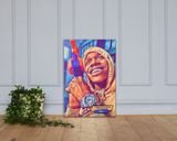 DaBaby lifestyle mockup — Comic Strip Canvas