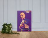 The Godfather lifestyle mockup — Comic Strip Canvas
