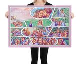 Personalised Comic Strips lifestyle mockup — Comic Strip Canvas