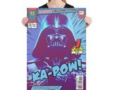 Darth Vader lifestyle mockup — Comic Strip Canvas