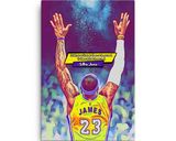 LeBron James lifestyle mockup — Comic Strip Canvas