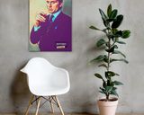 Gordon Gekko lifestyle mockup — Comic Strip Canvas