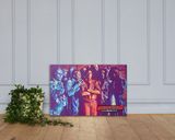 Michael Jackson lifestyle mockup — Comic Strip Canvas
