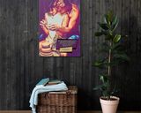 Ghost lifestyle mockup — Comic Strip Canvas