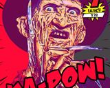 Freddy Krueger — Comic Strip Canvas