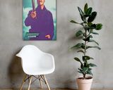 Inglorious Basterds lifestyle mockup — Comic Strip Canvas