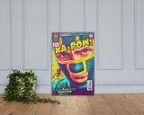 Kick-Ass lifestyle mockup — Comic Strip Canvas
