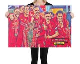 Liverpool 2019-2020 lifestyle mockup — Comic Strip Canvas