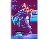 Robocop lifestyle mockup — Comic Strip Canvas