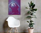 Lewis Capaldi lifestyle mockup — Comic Strip Canvas