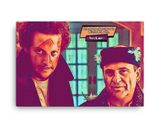 Harry & Marv lifestyle mockup — Comic Strip Canvas