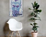 Travis Bickle lifestyle mockup — Comic Strip Canvas